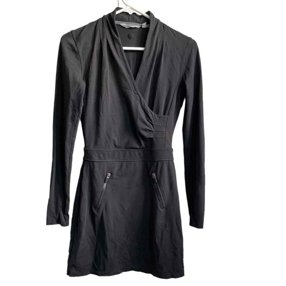 Athleta long sleeve thumb hole athleisure dress Sz XXS